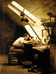 Der Radierer, ca. 1887-89